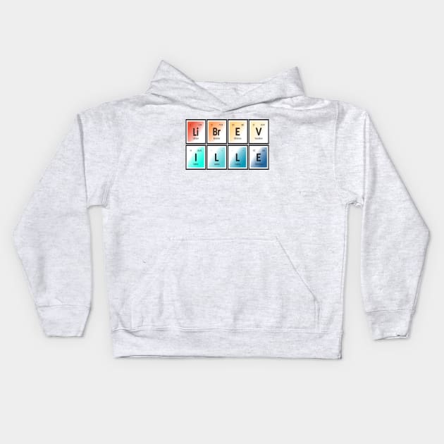 Libreville | Periodic Table Kids Hoodie by Maozva-DSGN